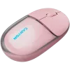 Mysz CANYON OnClick 24 BT/ Bezprzewodowa Przezroczysta/Różowa