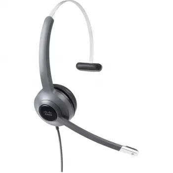 Cisco 521 Przewodowy Pojedynczy - Zestaw słuchawkowy - Nauszny - Przewodowy - Wtyk 3,5 mm (CP-HS-W-521-USB=)