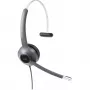 Cisco 521 Przewodowy Pojedynczy - Zestaw słuchawkowy - Nauszny - Przewodowy - Wtyk 3,5 mm (CP-HS-W-521-USB=)