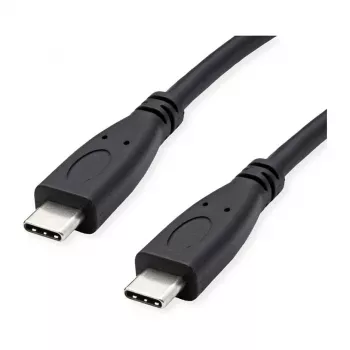 ROLINE RM USB 3.2 Gen 2 kabel, C-C, ST/ST, 4K UHD-1, 10Gbit/s, Emark, 100W, czarny, 1 m