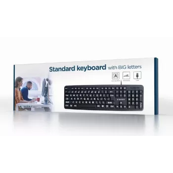 Standardowa klawiatura USB dla seniora
