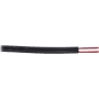 Kabel głośnikowy ShiverPeaks 21106-CCA 2x0.75 mm² CCA czarny 100 m