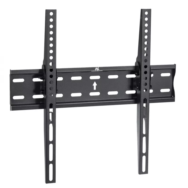 Uchwyt telewizyjny MACLEAN BRACKETS MC-862 Oryginalny, wyjątkowo wytrzymały, regulowany, łatwy montaż, 26-55 cali, 40 kg, uniwersalny czarny, max VESA 400x400