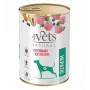 Mokra karma w puszce dla psów 4vets Natural Hepatic 400 g — dieta weterynaryjna wspomagająca wątrobę, indyk, 77% wilgotności
