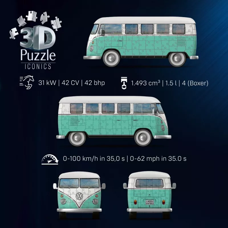 Puzzle Ravensburger Volkswagen T1 162 elementy