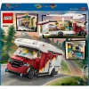 Zestaw konstrukcyjny LEGO City Przyczepa Kempingowa Przygód 60454, 385 elementów, wysokość 80 mm, dla dzieci od 6 lat
