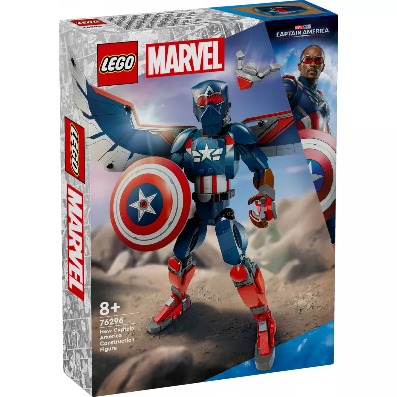 LEGO MARVEL 76296 Nowa figurka konstrukcyjna Kapitana Ameryki
