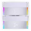 Jonsbo HX6280 chłodzenie CPU, PWM, RGB - 130mm, białe
