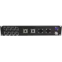 Panel przedni do racka Omnitronic Z-19 — 8× Speakon D-Type, 4× NL8, 2U