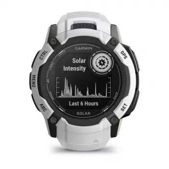 Garmin Instinct 2X Solar 2.79 cm (1.1) MIP 50 mm Cyfrowy 176 x 176 pikseli Ekran dotykowy Biały GPS (satelitarny)