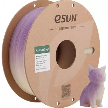 PLA UV 1,75mm PURPLE 1kg ESUN 3D FILAMENT (PLA-UV CC175UV-Z1P1)