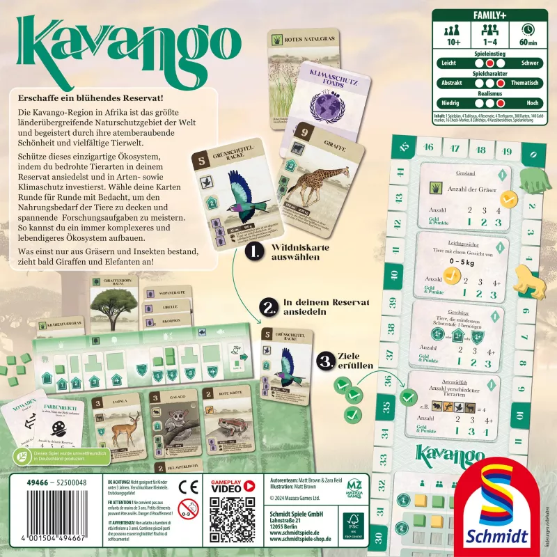 Kavango, gra planszowa