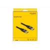 Kabel DisplayPort DeLOCK 8K 60 Hz 3 m czarny metal