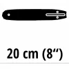 Prowadnica łańcuchowa Einhell 4500194 20 cm czarna
