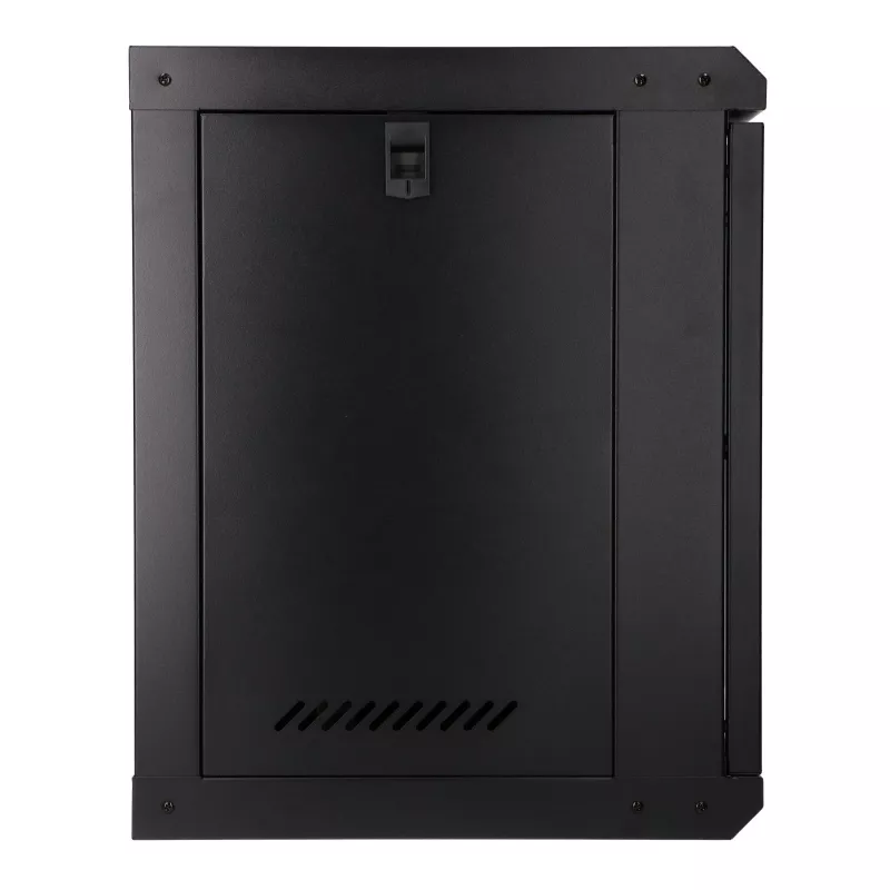 EXTRALINK LITE 9U 530X400 CZARNA SZAFKA RACK DO MONTAŻU NA ŚCIANIE Z PÓŁKĄ
