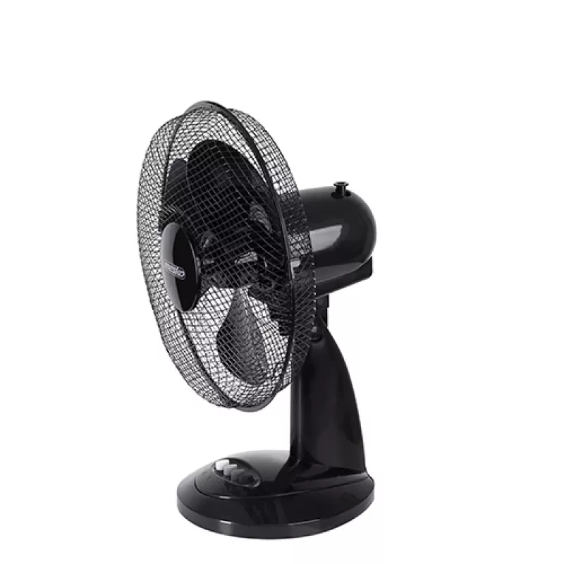 Mesko | Wentylator | MS 7309 | Wentylator stołowy | Czarny | Średnica 30 cm | Liczba prędkości 3 | Oscylacja | 40 W | Nie