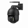 Kopułkowa kamera IP Foscam SD8P 8 MP, 4K 3840×2160, 4-krotny zoom optyczny, PTZ, IR 50 m, Wi‑Fi, MicroSD do 256 GB