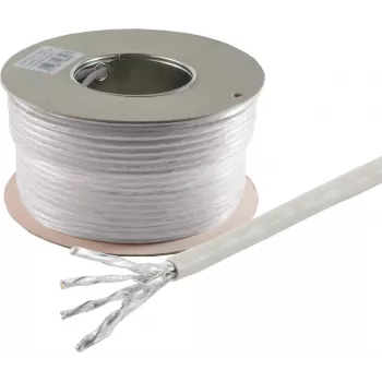 Kabel sieciowy ShiverPeaks S/CONN 75900-500 Cat6 S/FTP (S-STP) 500 m szary