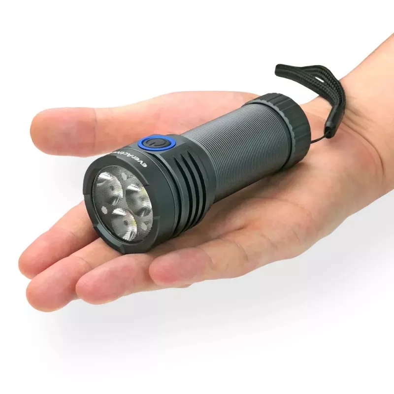 Latarka LED everActive LUMINATO R FL-3300R — 3300 lumenów, akumulatorowa