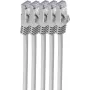 Kabel sieciowy ShiverPeaks BS75512-SET5 2m Cat7 S/FTP Szary