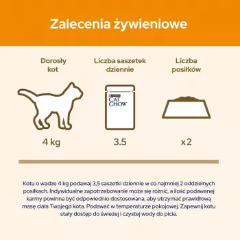 PURINA Cat Chow Jagnięcina, Zielona Fasolka - mokra karma dla kota - 10x85 g
