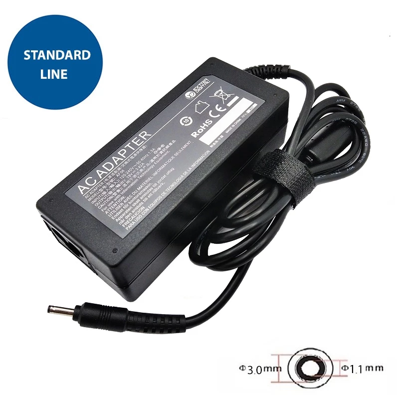 Zasilacz Extra Digital AC65F3011 65W Czarny
