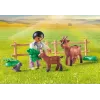 Playmobil 71442 Country: Traktor z przyczepą i zbiornikiem na wodę Świeże zbiory w gospodarstwie Nauka o środowisku Zabawa w odgrywanie ról Zestaw