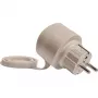 Shelly Outdoor Plug S Gen3 smart plug Mocha