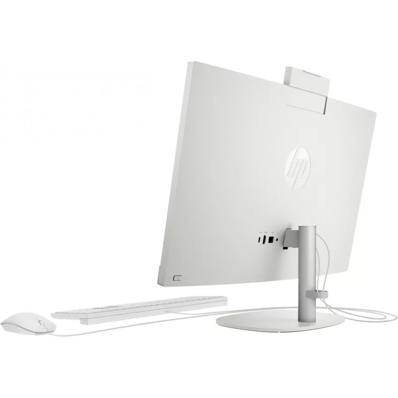 HP 24-cr0009ng AMD Ryzen™ 3 7320U 60,5 cm (23.8) 1920 x 1080 Pixel All-in-One-PC 8 GB LPDDR5-SDRAM 512 GB SSD Windows 11 Home Wi-Fi 6 (802.11ax) biały (A04VWEA#ABD)