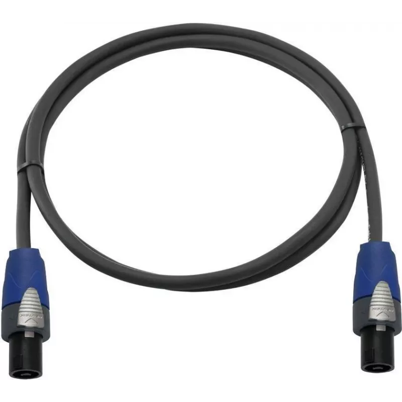Kabel głośnikowy PSSO 3022790K 2x2.5 mm 1.5 m, czarny