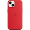 Apple iPhone 14 Silicone Case with MagSafe, (PRODUCT)Czerwony