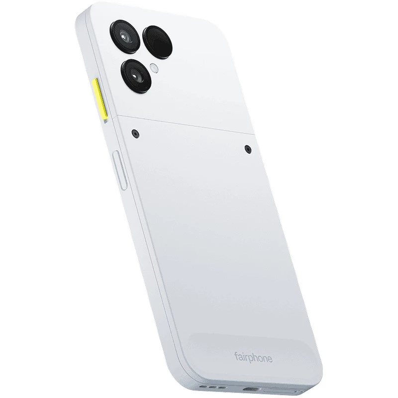 Fairphone The (Gen 6) 16 cm (6,31 inch) Dual SIM Android 15 5G USB Type-C 8 GB 256 GB 4415 mAh Biały