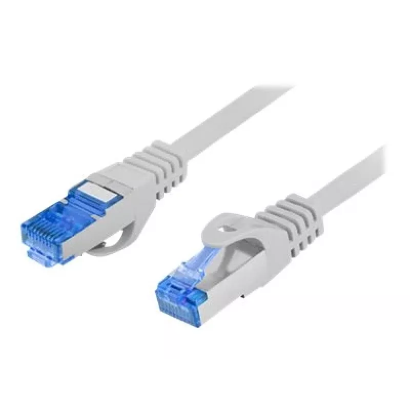 Kabel sieciowy LANBERG PCF6A-10CC-0150-S Cat6a S/FTP RJ-45 — 1,5 m, szary
