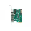 Karta DeLOCK PCI Express x1 3 x USB 5 Gb/s Typ-A 1 x Gigabit LAN