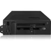 Obudowa na dysk Icy Dock MB902SPR-B R1 Czarna 2,5 cala SATA