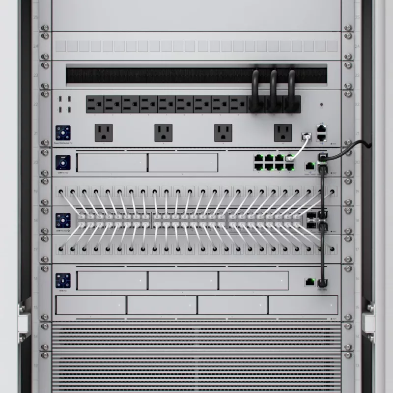 Wkładka kablowa Ubiquiti UACC-Keystone-Blank-Insert-TH biała poliwęglanowa