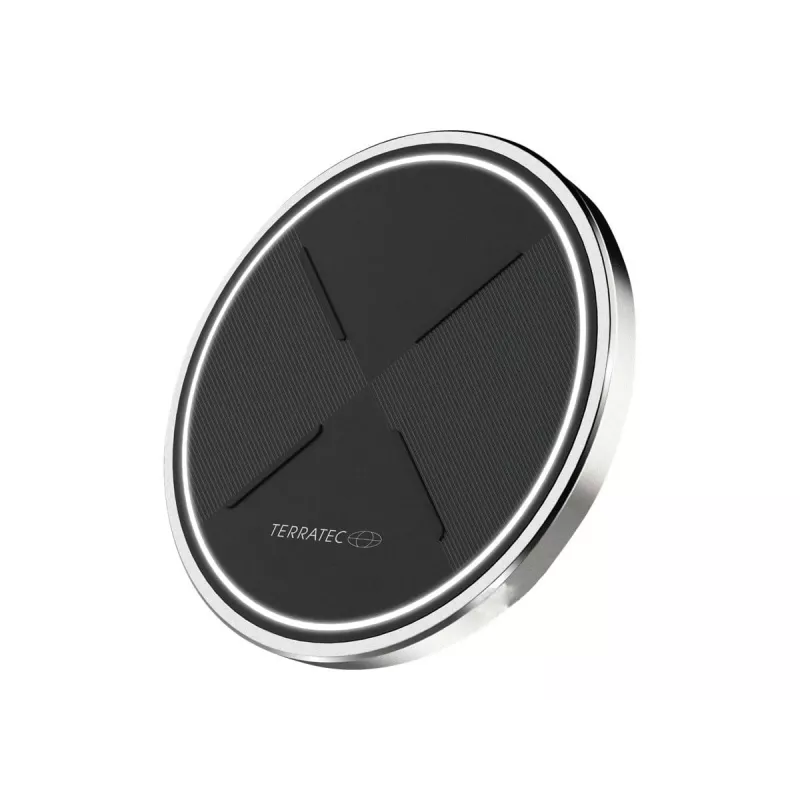 Ładowarka wewnętrzna Terratec ChargeAIR dot! Smartphone Czarny Srebrny
