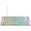 CHERRY K5V2 Kompaktowa klawiatura Gaming USB QWERTY Angielska Biała 67 klawiszy RGB LED