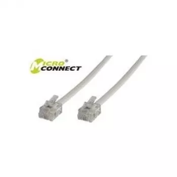 Kabel telefoniczny Microconnect MPK110 10 m Biały