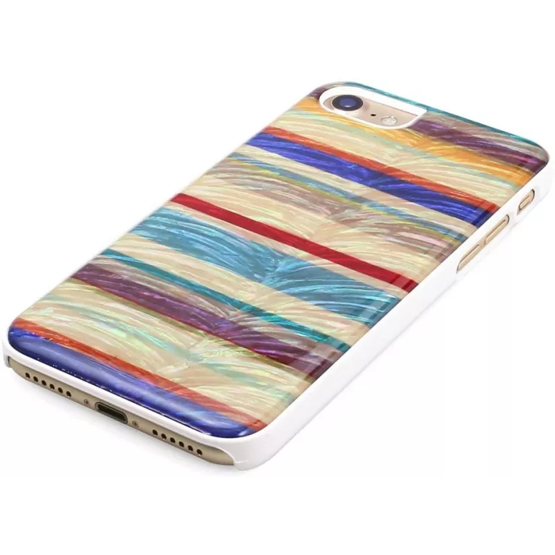 Etui ochronne iKins do Apple iPhone 8/7, białe, wąskie dopasowane