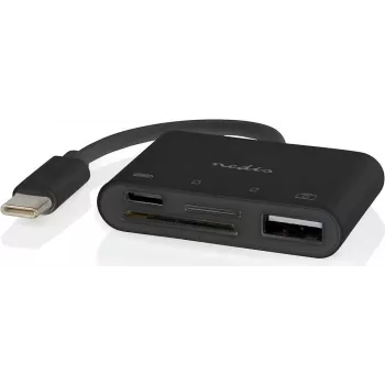 Nedis USB-C Czytnik kart MicroSD (CCGB64780BK01)