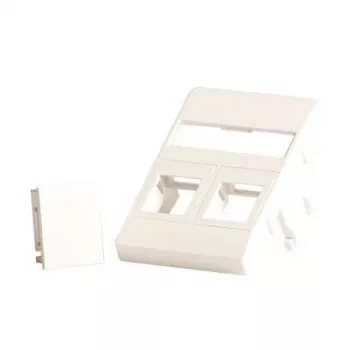 Lanview LVN127866 osłona płyty ściennej/przełącznika Biała