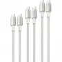 4smarts USB-C do USB-C Kabel PremiumCord 100W 3m Biały - 3 m - USB C - USB C - USB 2.0 - 0,48 Gbit/s - Biały
