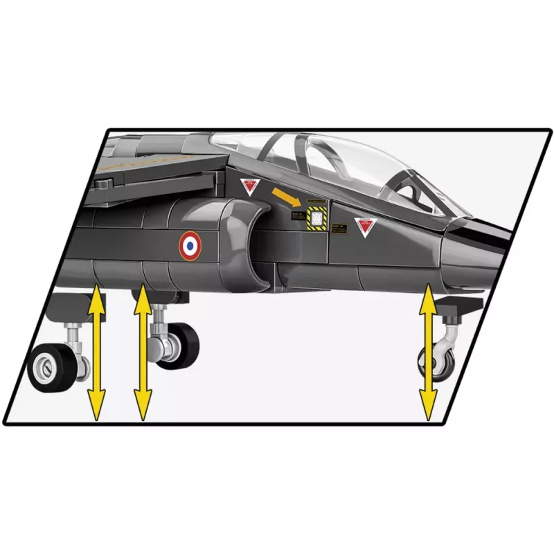 Klocki konstrukcyjne COBI Alpha Jet Siły Zbrojne 364 elementy