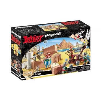 Playmobil 71268 Asterix: Edifis i bitwa o pałac Działająca katapulta Rzymian Kolekcja Figurki do zabawy Kreatywna zabawa w odgrywanie ról