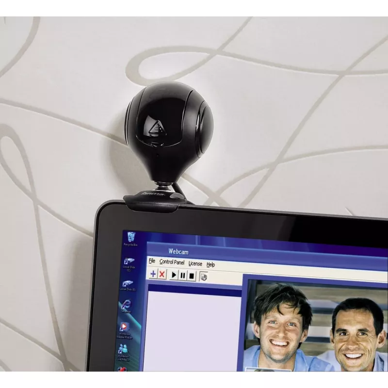 Kamera internetowa Hama 00053950 1,3 MP 1280 x 1024 pikseli USB 2.0 Czarna