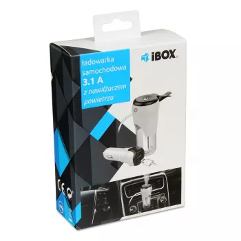 iBox ICCH-01 Ładowarka samochodowa USB z nawilżaczem powietrza i dyfuzorem zapachowym