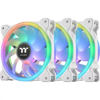 Thermaltake SWAFAN 14 ARGB 140mm Reverse Blade Biały 3-Pack