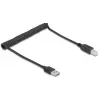 Kabel USB DeLOCK 90130 USB 2.0 0.8 m czarny
