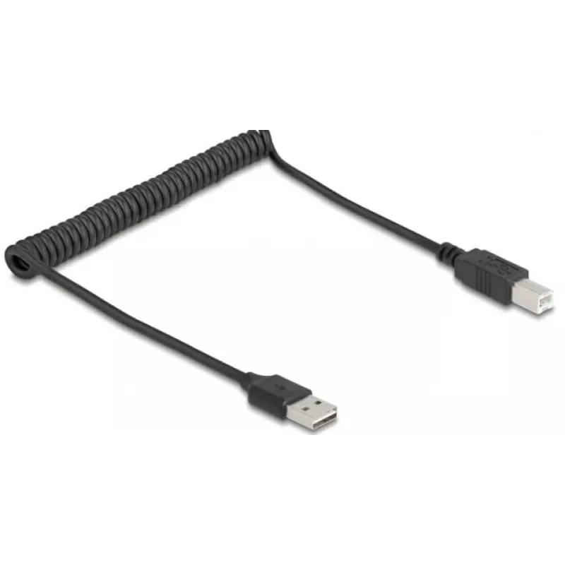 Kabel USB DeLOCK 90130 USB 2.0 0.8 m czarny